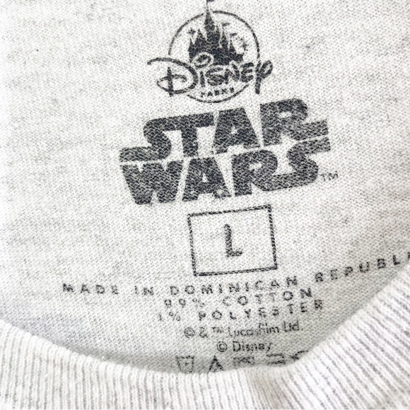 STAR WARS The empire strikes back action Figure Shirt Size Large EUC - Picture 2 of 3